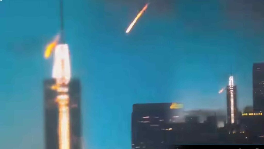 Asteroid seen falling near the Earth